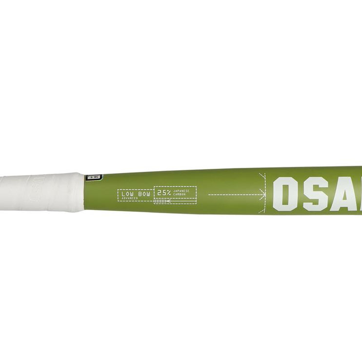 Osaka Low Bow Advanced 25 Junior Hockey Stick Khaki Green 2025