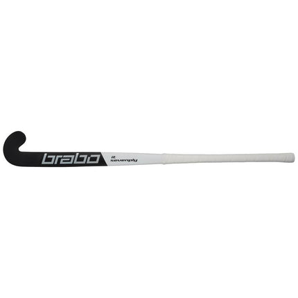 Brabo IT Sevenply Black/White Wooden Indoor Hockey Stick 2026/2027