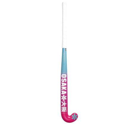 Osaka Mid Bow GF Junior Hockey Stick Retro Blue-Raspberry Gradient 2025