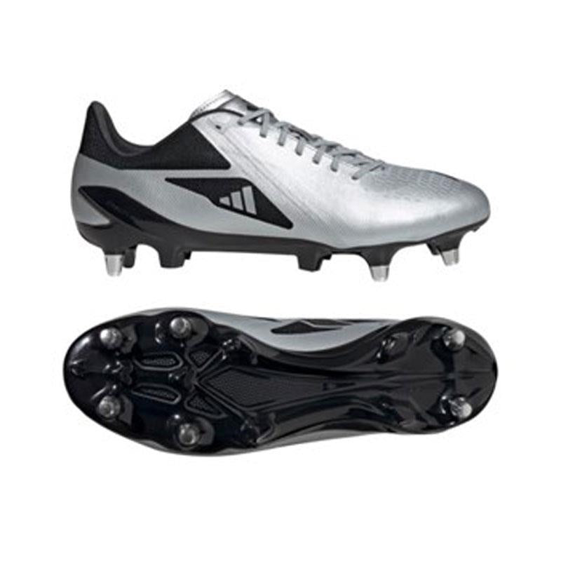Adidas Adizero RS15 Pro SG Rugby Boots Silver/Black – Hockey