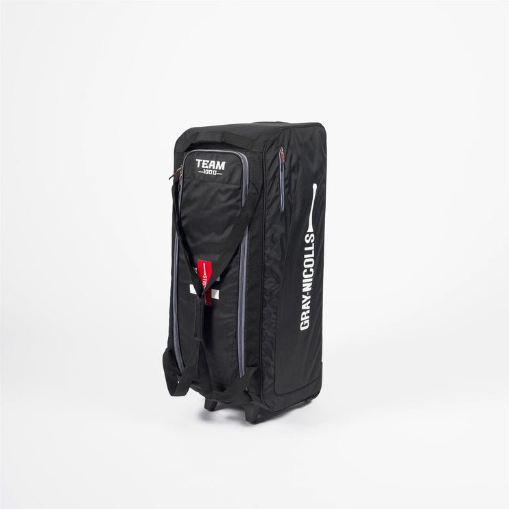 Gray-Nicolls Team 1000 Wheelie Bag - Black