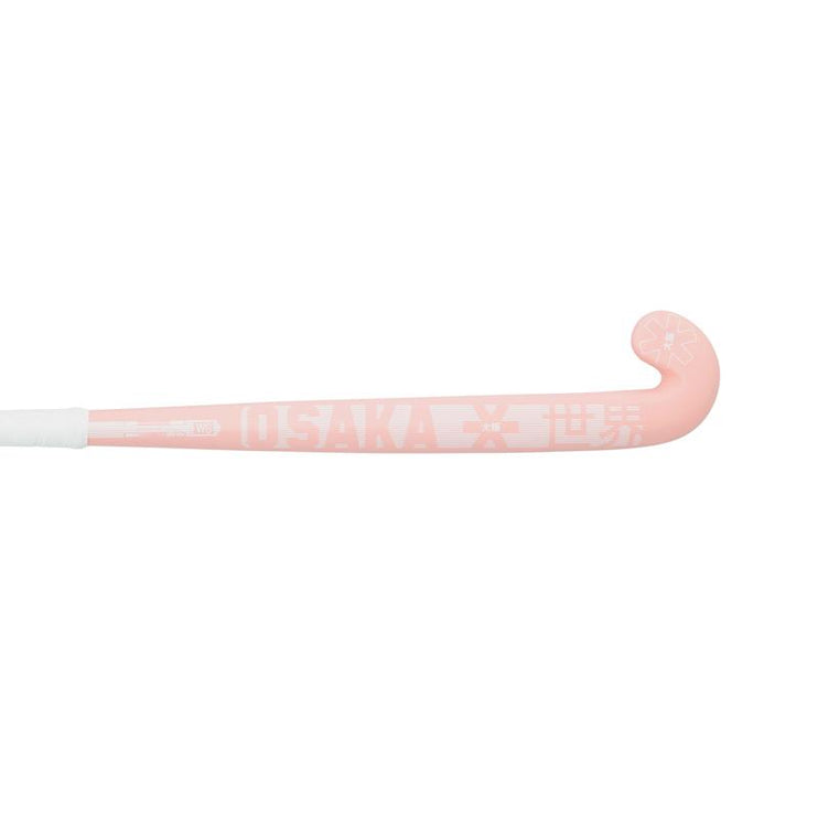 Osaka Vision WG Grow Bow Junior Hockey Stick Pink/White 2024