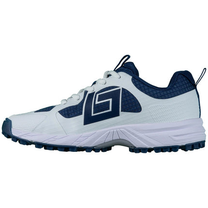 Brabo Tribute Junior Hockey Shoes Navy/White 2025