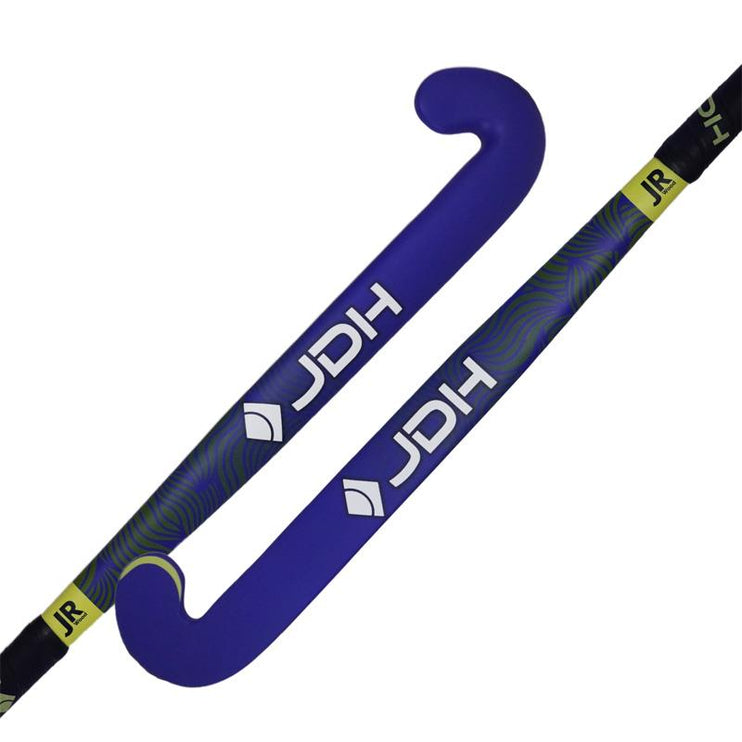 JDH X40 Junior Wooden Genesis Hockey Stick Purple 2025