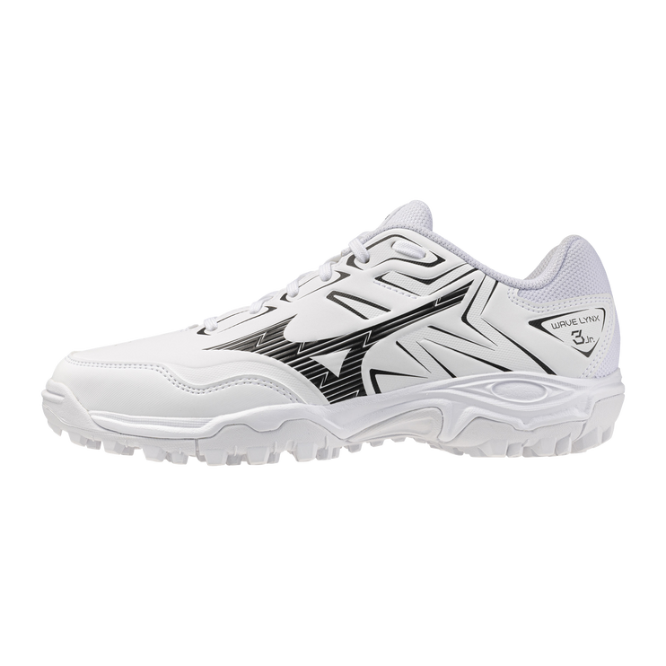Mizuno Wave Lynx 3 Junior Hockey Shoes White/Black 2026/2027