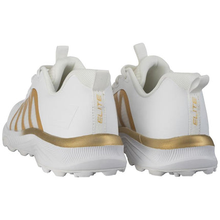 Brabo Elite White/Gold Junior Hockey Shoes 2026/2027