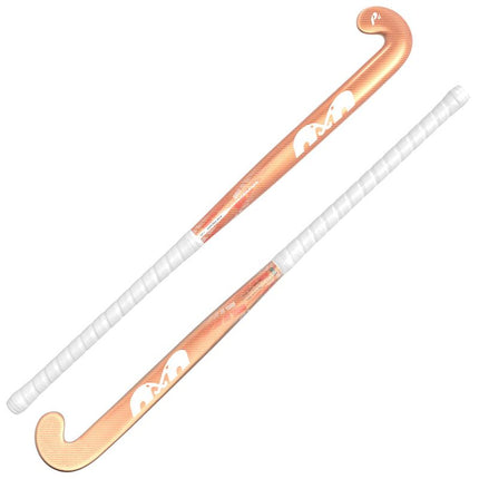 TK P6 Control Bow Junior Hockey Stick Coral/Pearl 2025