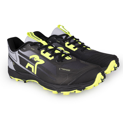 Kookaburra Rogue Hockey Shoes Black/Yellow 2025