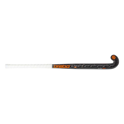 Brabo Elite 2 WTB Forged Carbon ELB Light Hockey Stick Black/Orange 2024