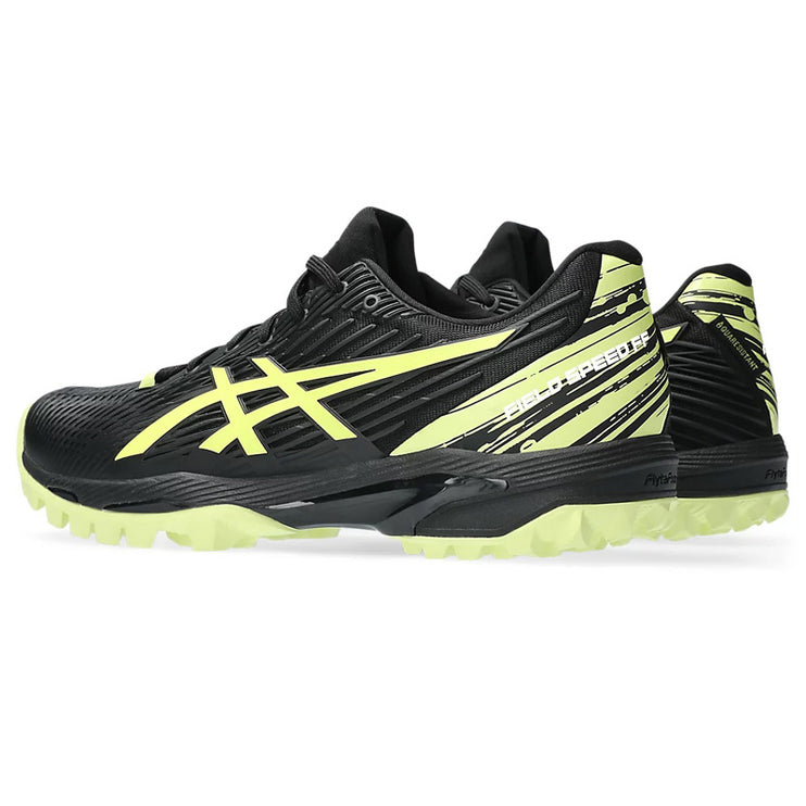 Asics Field Speed FF Mens Hockey Shoes Black/Glow Yellow 2023