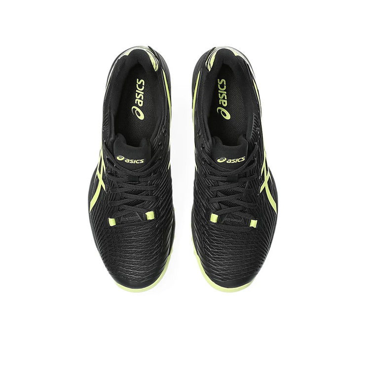 Asics Field Speed FF Mens Hockey Shoes Black/Glow Yellow 2023