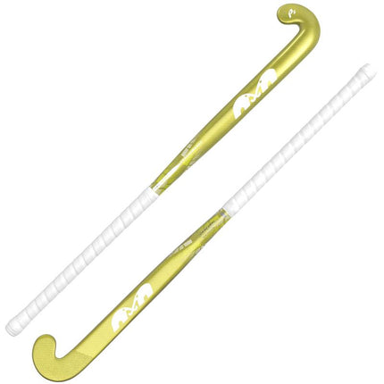 TK P2 Late Bow Hockey Stick Neon Yellow/Pearl 2025
