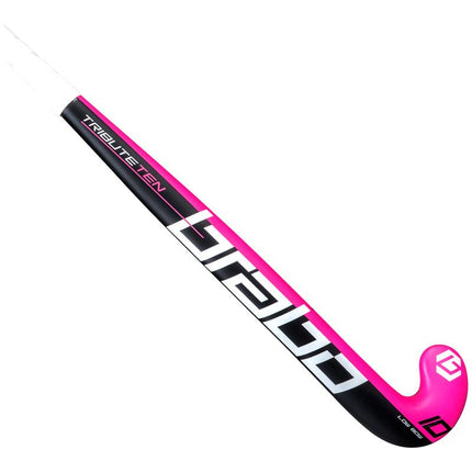 Brabo G-Force Tribute 10 Black/Pink Junior Hockey Stick 2025