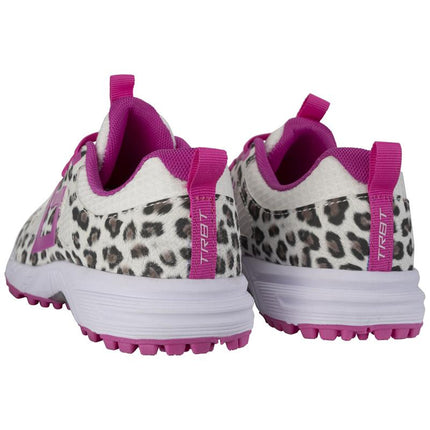 Brabo Tribute Junior Hockey Shoes Leopard/Pink + Slides 2026/2027