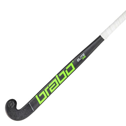 Brabo Elite 1 WTB Forged Carbon LB Hockey Stick Black/Green 2024