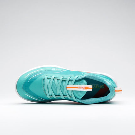 Grays AeroCage X Junior Hockey Shoes Teal 2025