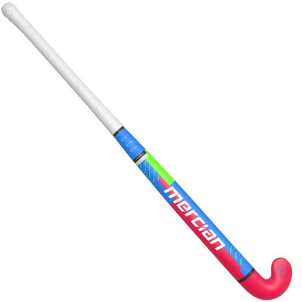 Mercian Genesis CF5 Pro Bend Junior Hockey Stick Royal/Rubine 2025