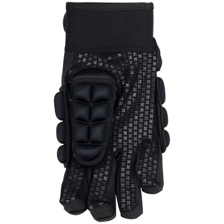 Brabo Force Full Finger Indoor Hockey Glove Right Hand Black