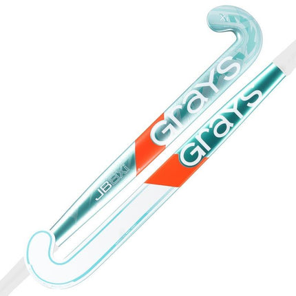 Grays JB8Xi Indoor Hockey Stick 2026/27 - Powerful Jumbow profile composite indoor stick with bold 2026 graphics