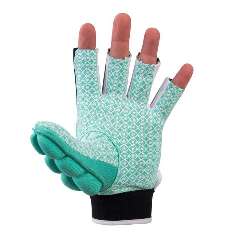 The Indian Maharadja Shell/Foam Half Glove Mint Left Hand 2023