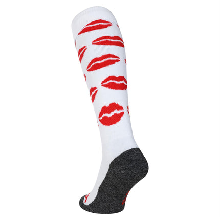 Brabo Hockey Socks Kisses White/Red