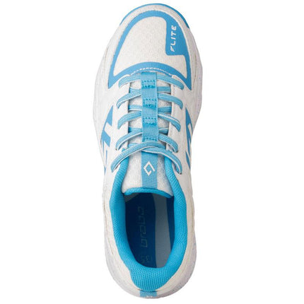 Brabo Tribute Junior Hockey Shoe White/Blue 2024