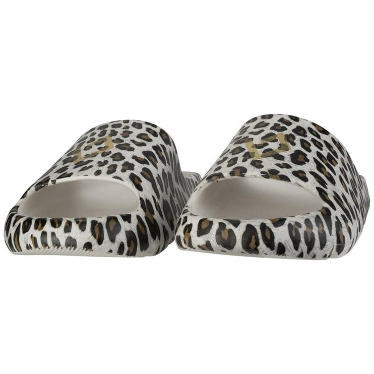Brabo Tribute Hockey Shoes White/Gold/Leopard + Slides 2026/2027