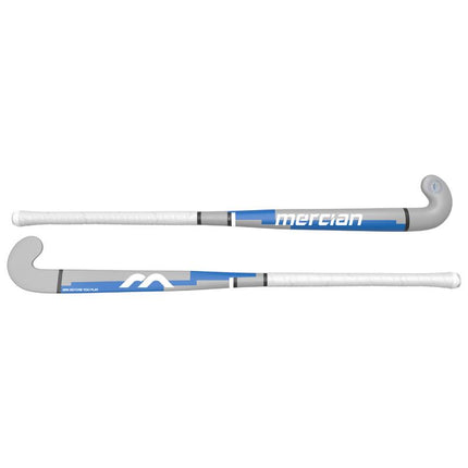 Mercian Genesis Wood 1 Plus Junior Hockey Stick Grey/Blue 2025