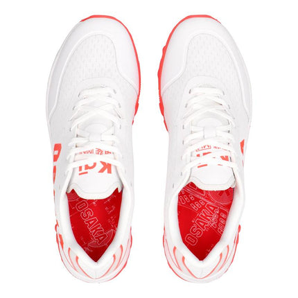 Osaka KAI MK1 Pro Tour Hockey Shoes White-Neon Flare 2025