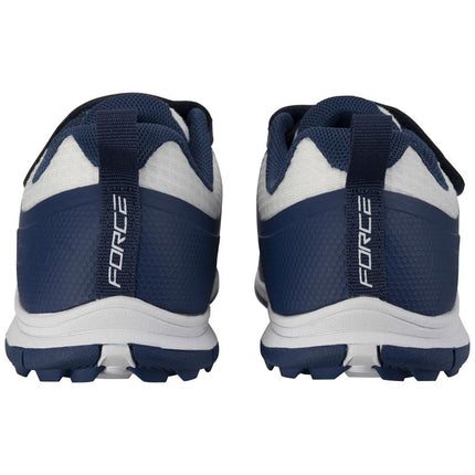 Brabo Force Velcro Junior Hockey Shoes Navy/White 2026/2027