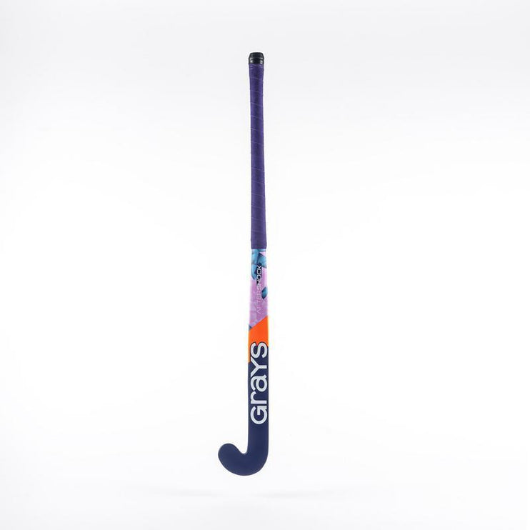 Grays Aftershock Ultrabow MC Wooden Hockey Stick Purple/Blue 2024