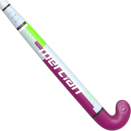 Mercian Genesis CF25 Pro Bend Hockey Stick Grey/Purple 2025
