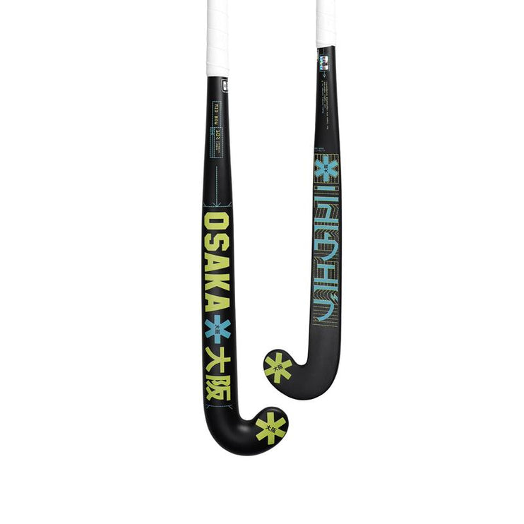 Osaka Mid Bow 10 Hockey Stick Retro Blue-Shadow Lime 2025
