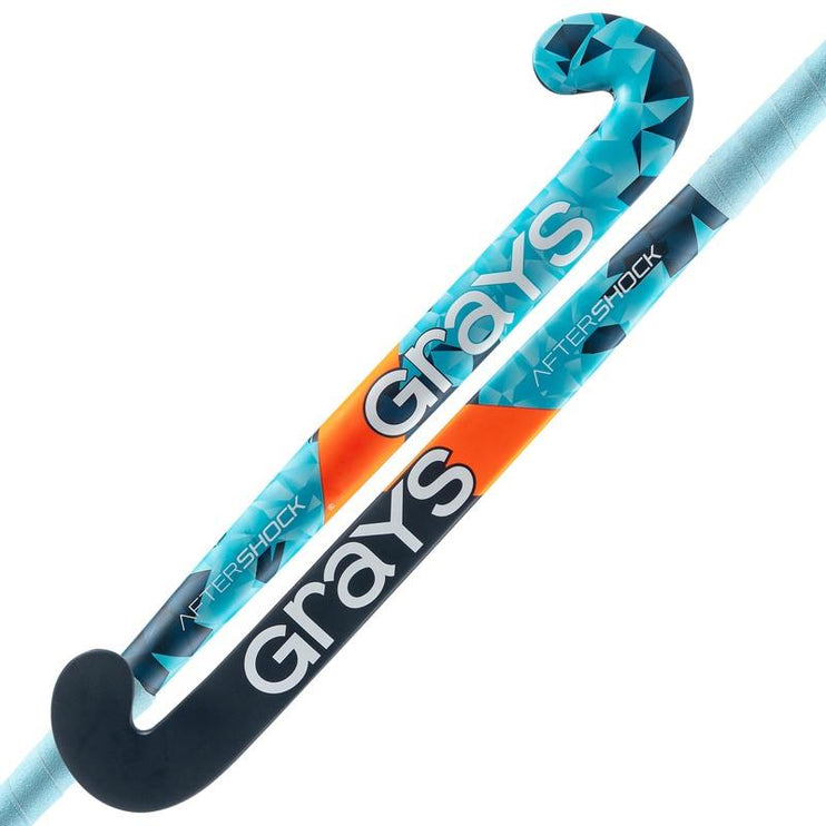 Grays Aftershock Ultrabow MC Wooden Hockey Stick Navy/Sky 2024