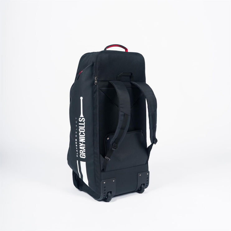 Gray-Nicolls Players Select Wheelie Duffle Bag - Black