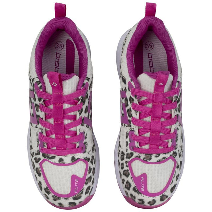 Brabo Tribute Hockey Shoes Leopard/Pink + Slides 2026/2027