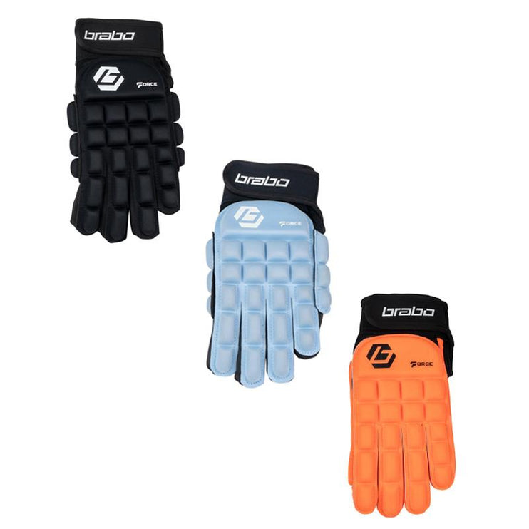 Brabo Force Full Finger Indoor Hockey Glove