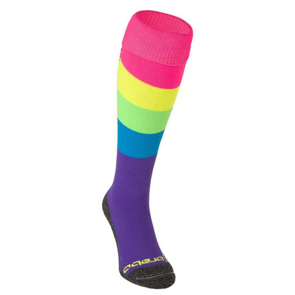 Brabo Rainbow Full Hockey Socks Purple