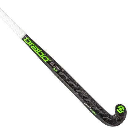 Brabo Elite 1 WTB Forged Carbon LB Hockey Stick Black/Green 2024