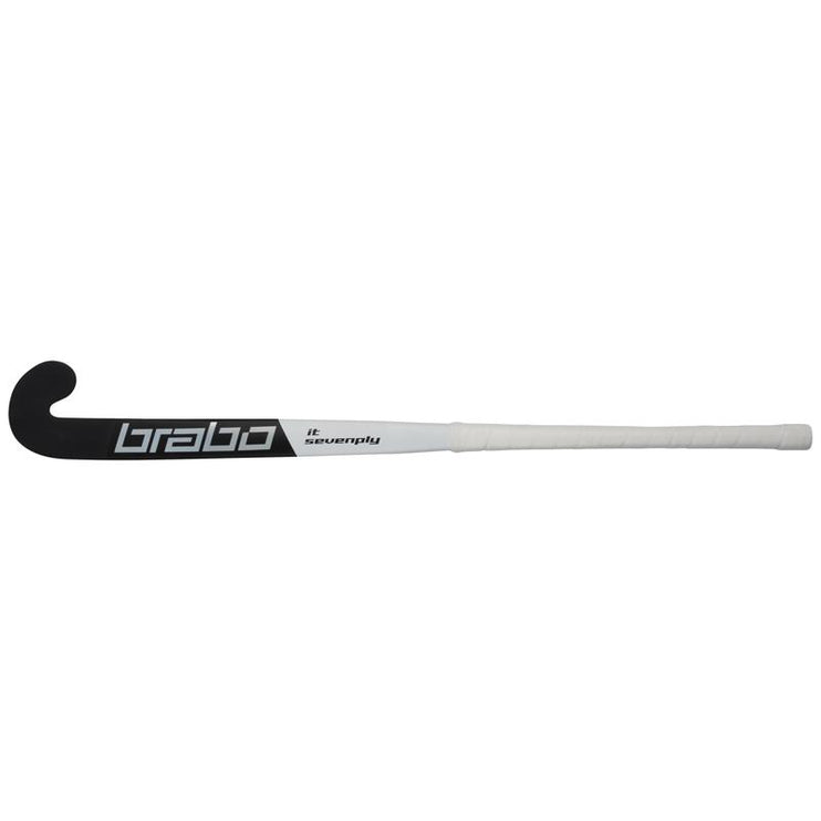 Brabo IT Sevenply Black/White Wooden Indoor Hockey Stick 2026/2027