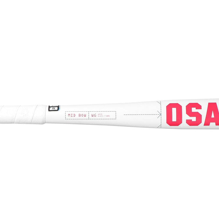 Osaka Mid Bow WG Junior Hockey Stick Raspberry 2025