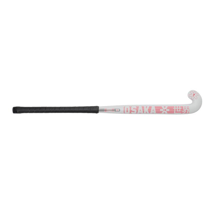 Osaka Vision 55 Pro Bow Hockey Stick White/Red 2024