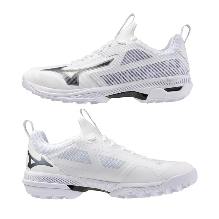Mizuno Wave Panthera 2 Hockey Shoes White/Black/Silver 2026/2027