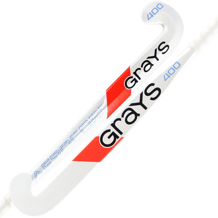 Grays AC400 Dynabow-S White Junior Hockey Stick 2026/2027