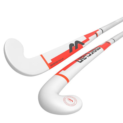 Mercian Genesis FG100 Fibreglass Junior Hockey Stick White/Red 2025