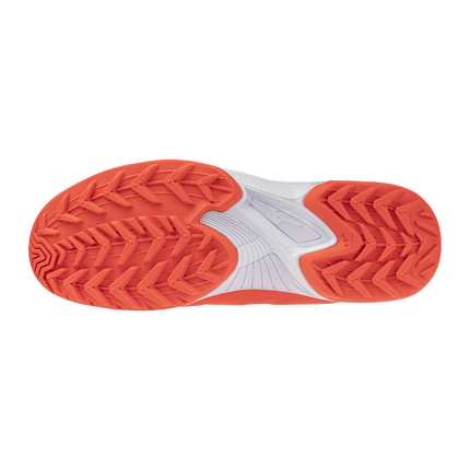 Mizuno Wave Panthera 2 Hockey Shoes Lava Orange/White/Black 2026/2027
