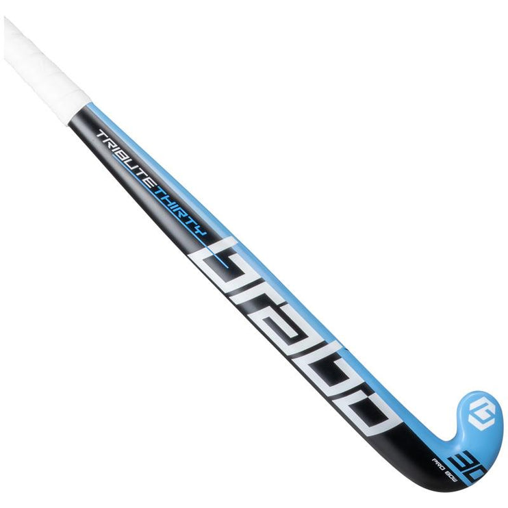 Brabo Tribute 30 PB Black/Blue Hockey Stick 2025