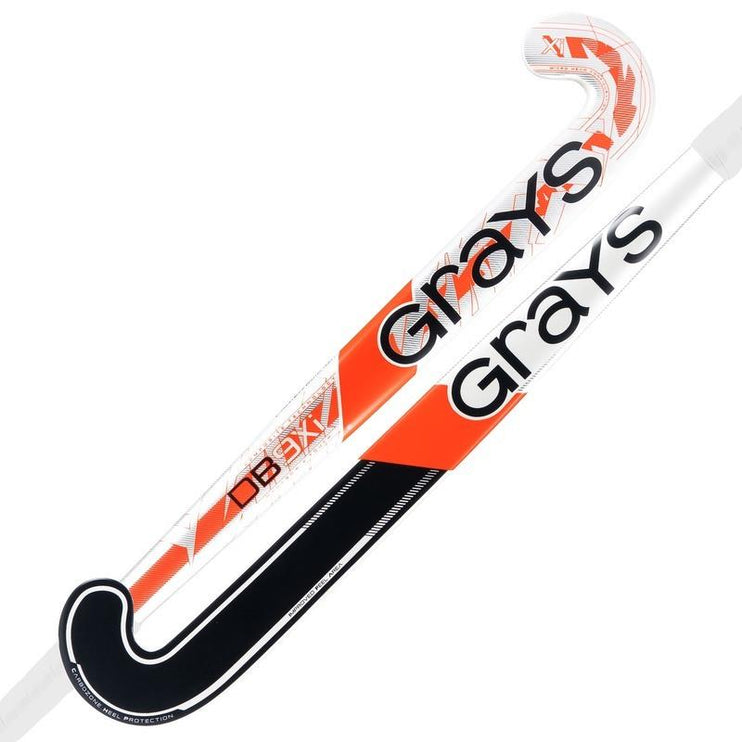 Grays DB9Xi Indoor Hockey Stick 2026/27 - High-performance composite indoor stick with Dynabow profile and 2026 graphics