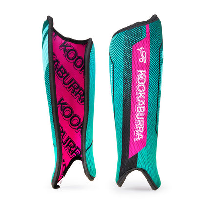 Kookaburra Convert Hockey Shinguards Marine/Pink 2025