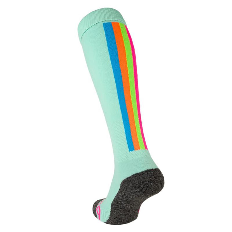 Brabo Hockey Socks - Happy Stripe Mint